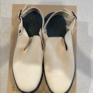 Dr. Martens Cream Loafers Slip-Ons